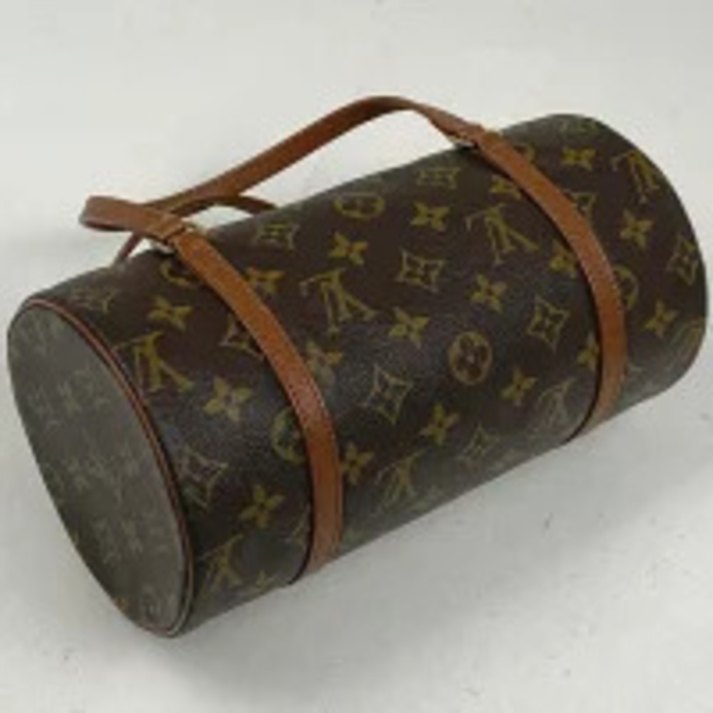 Louis Vuitton Handbag Brown Monogram Papillon Cylindrical Brown
